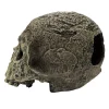 Komodo Textured Human Skull Reptile Hideout - Gray - One Size