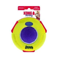 Kong AirDog Squeaky Saucer Felt Fetch Dog Toy - Medium/Large