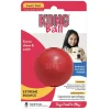 Kong Ball with Hole Durable Rubber Fetch and Squeak Dog Toy