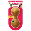 Kong Bamboo Treat Dispensing Feeder Dumbbell Dog Toy - Medium