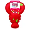 Kong Belly Flops Squeaking Lobster Nylon Dog Toy