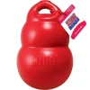Kong Bounzer Squeak and Rubber Air-Filled Dog Toy Red - Medium