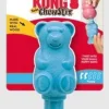 Kong ChewStix Twists Bear Real Wood Coated Puppy Dog Toy - Small