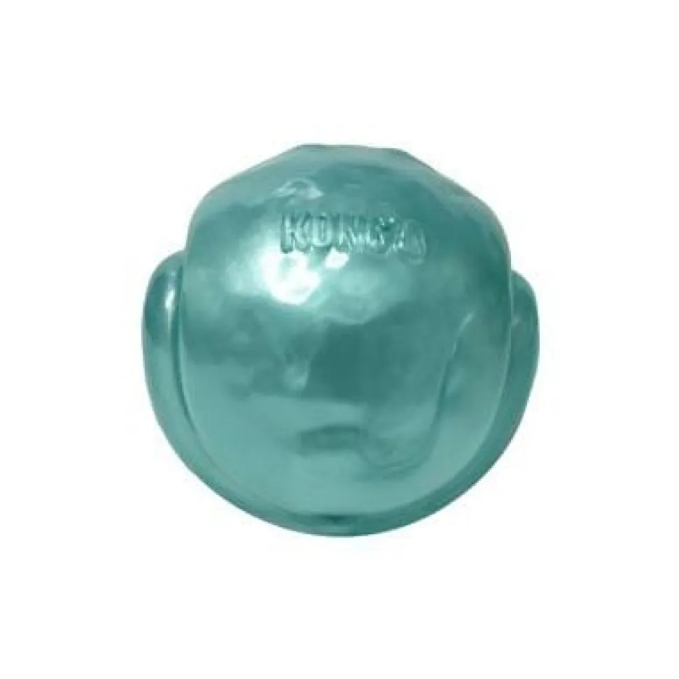 Kong Chi-Chewy Treat Inserting Ball Dog Toy - Assorted - Medium