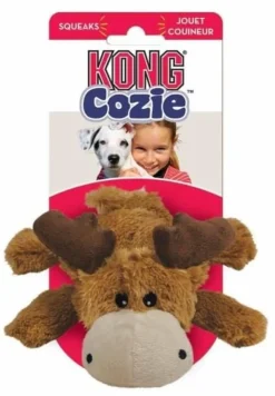 Kong Cozie Marvin the Jumbo Moose Squeak and Plush Dog Toy - X-Large
