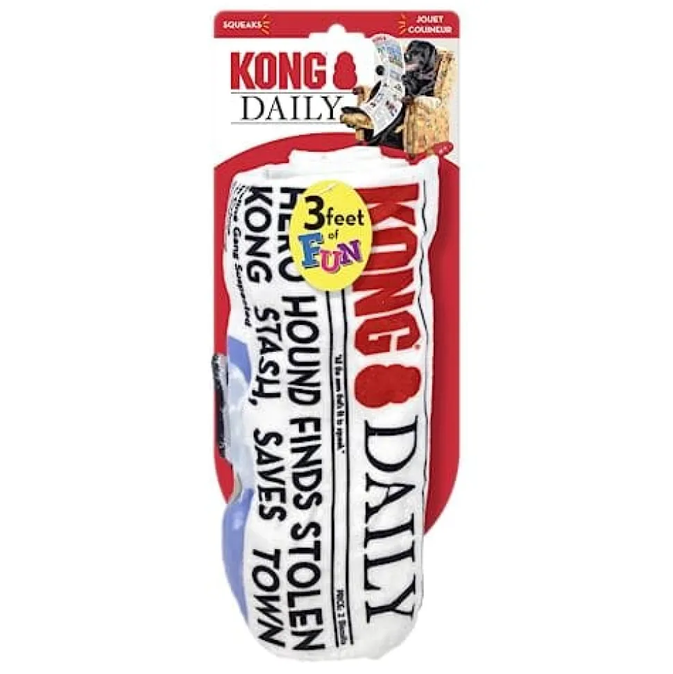 Kong Daily Newspaper Crinkle and Squeaking Dog Toy - X-Large