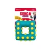 Kong Dotz Textured Gum Massaging Square Dog Toy - Large