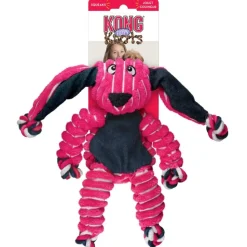 Kong Floppy Knots Bunny Internal Knotted Rope and Plush Dog Toy - Medium and Large