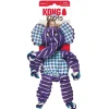 Kong Floppy Knotz Elephant Internal Knotted Rope and Squeak Dog Toy - Medium/Large
