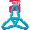 Kong Flyangle Fetch and Tugging Tri-Handled Rubber Dog Toy - Assorted - Large