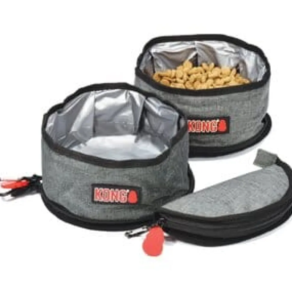 Kong Fold Up Travel Pet Bowl