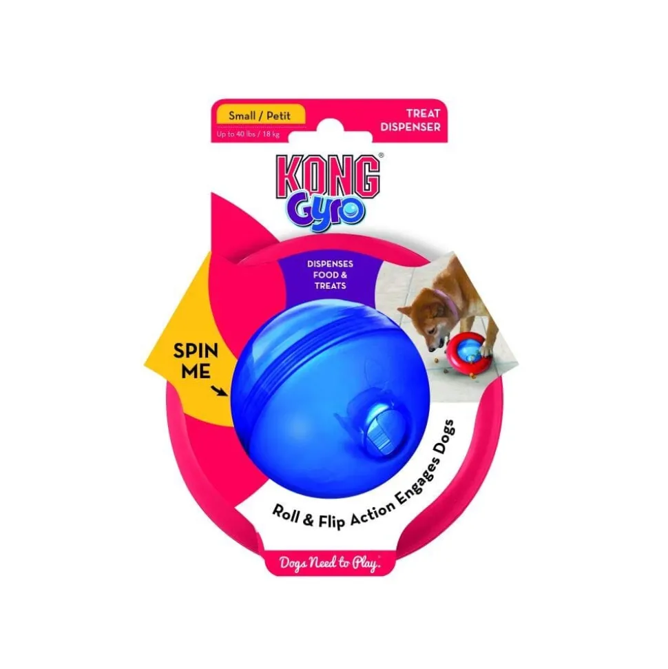 Kong Genius Leo Treat Dispensing TPR Dog Toy - Large