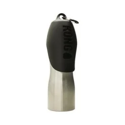 Kong H2O Insulated Stainless Steel Travel Pet Water Bottle - Black - 25 Oz