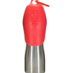 Kong H2O Insulated Stainless Steel Travel Pet Water Bottle - Red - 25 Oz