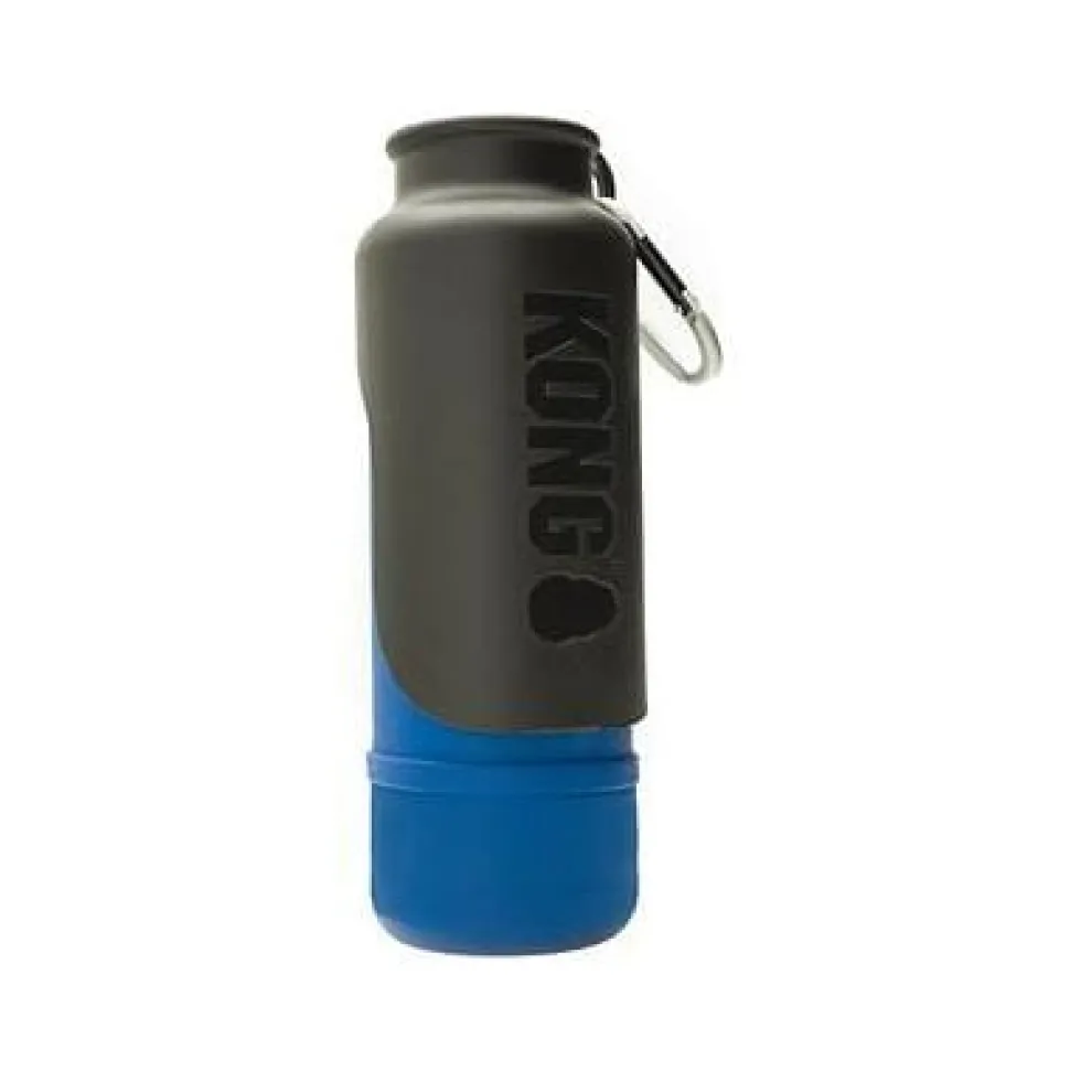 Kong H2O Insulated Travel Pet Water Bottle - Blue - 25 Oz