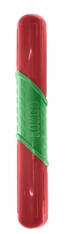 Kong Holiday CoreStrength Durable Dental Textured Bone Rubber Dog Toy - Medium/Large