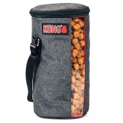 Kong Kibble Travel Pet Food Storage Bag with Clear Food Level Window