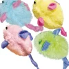 Kong Kitten Plush Catnip Mice Cat Toys - Assorted