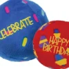 Kong Occassions Birthday Balls Dog Toy - Red - Medium