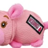 Kong Phatz Pig Squeak and Plush Dog Toy - Extra Small