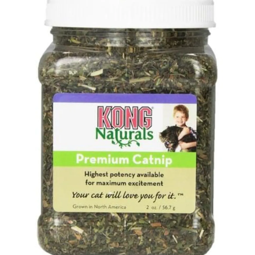 Kong Premium Naturals American Grown Catnip - 2 Oz