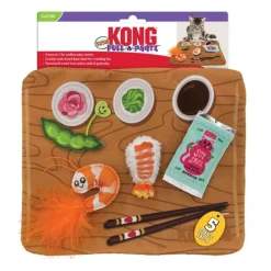 Kong Pull-a-Partz Sushi 5-Piece Crinkle Catnip Cat Toy