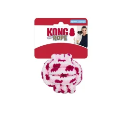Kong Puppy Rope Ball Dog Toy - Assorted - Large