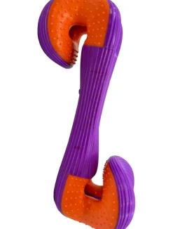 Kong Rerun Whoosh Bone Treat Inserting and Dental Textured Fetch Dog Toy - Small/Medium