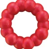 Kong Ring Durable Fetch and Chew Natural Rubber Dog Toy - Red - X-Large