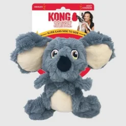 Kong Scrumplez Critters Koala Squeak and Plush Dog Toy - Medium