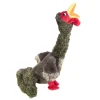 Kong Shakers Honkers Turkey Squeak and Plush Dog Toy - Large