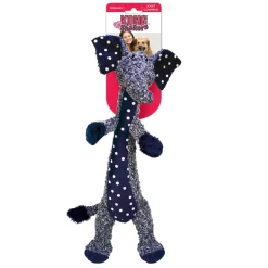 Kong Shakers Luvs Elephant Squeak and Plush Dog Toy - Small