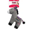 Kong Sherps Donkey Cozie Squeak and Plush Dog Toy - Medium