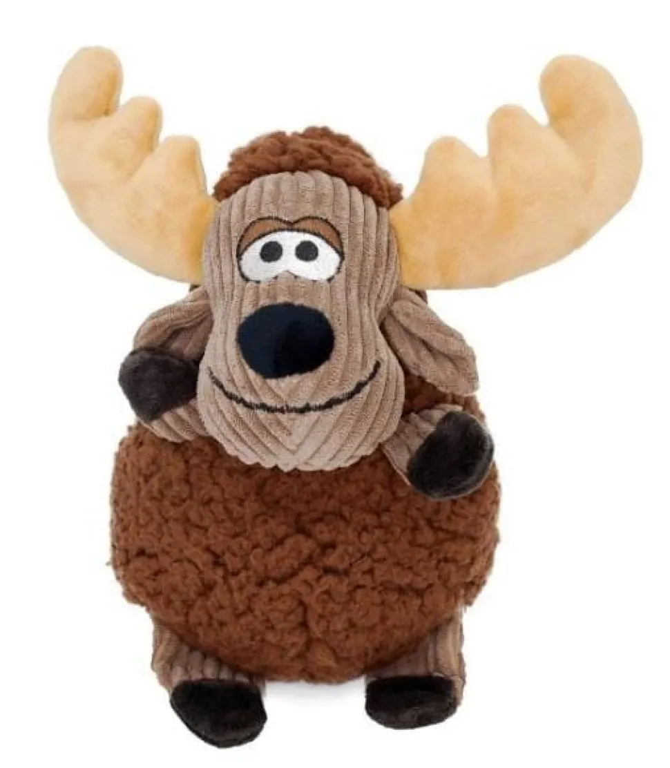 Kong Sherps Floofs Moose Cozie Squeak and Plush Dog Toy - Medium