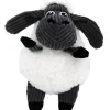 Kong Sherps Floofs Sheep Cozie Squeak and Plush Dog Toy - Medium
