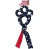 Kong Signature Chucker Paw Print Tug and Fetch Nylon Dog Toy
