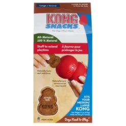 Kong Snacks Dog Toy Stuffing Chewy Dog Treats - Liver - Large - 11 Oz