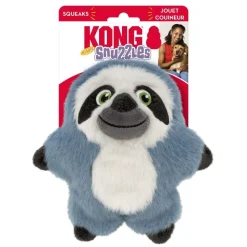 Kong Snuzzles Kiddo Sloth Squeak and Plush Dog Toy - Small