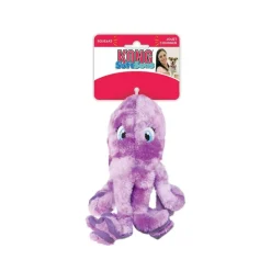 Kong Softseas Octopus Crinkle Squeak and Plush Dog Toy - Small