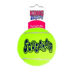 Kong SqueakAir Tennis Ball Squeaker Felt Dog Toy - Single