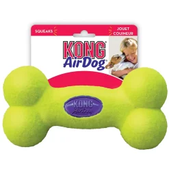 Kong SqueakAir Tennis Bone Squeaker Felt Dog Toy