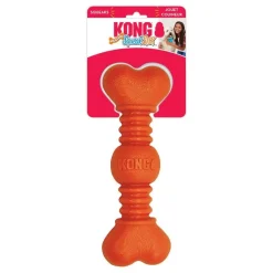 Kong Squeakstix Wigglerz Squeak and Fetch Dog Toy - Large