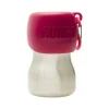 Kong Stainless Steel Cat and Dog Water Bottle - Pink - 9.5 Oz