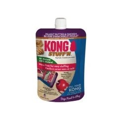 Kong Stuff'N All-Natural Dog Toy Stuffing Chewy Dog Treats - Peanut Butter/C - 6 Oz