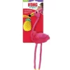 Kong Tropics Flamingo and Pineapple Crinkle and Plush Catnip Cat Toy - 2 Pack