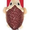 Kong Tuggz Hedgehog Internally Roped Squeak and Crinkle Plush Nylon Dog Toy - Medium/Large