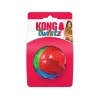 Kong Twistz Ball Multi-Color and Textured Rubber and Floating Fetch Dog Toy - Medium