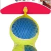 Kong Ultra SqueakAir Ball Tennis and Rubber Fetch Dog Toy - Large