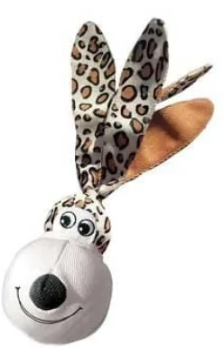 Kong Wubba Floppy Ears Squeak and Fetch Nylon Dog Toy - Large