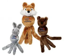 Kong Wubba Friend Squeak and Plush Dog Toys - Assorted - X-Large